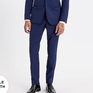 Express Navy Hyper Stretch Trousers